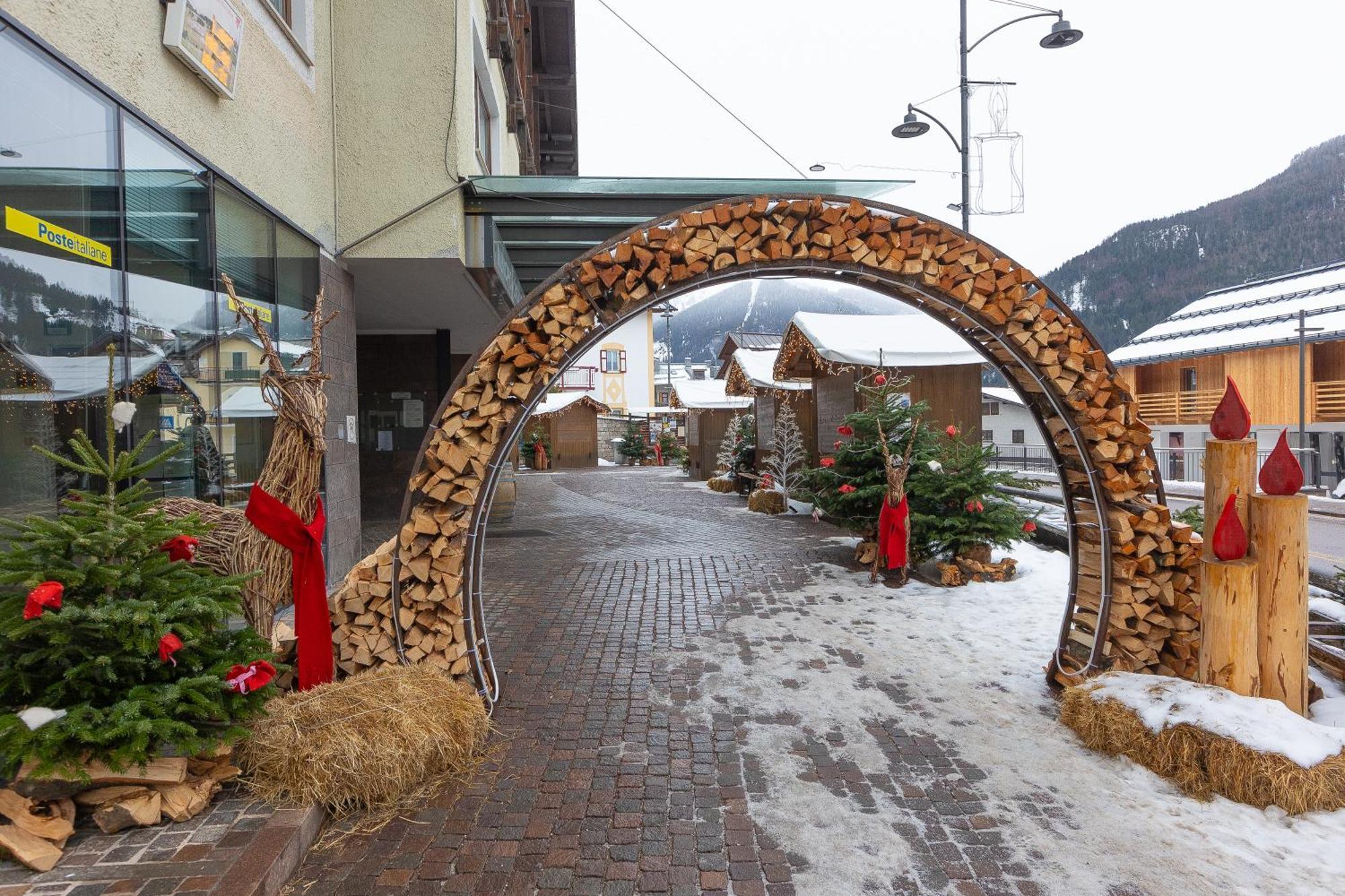 Ciasa De Vich Daire Vigo di Fassa Dış mekan fotoğraf