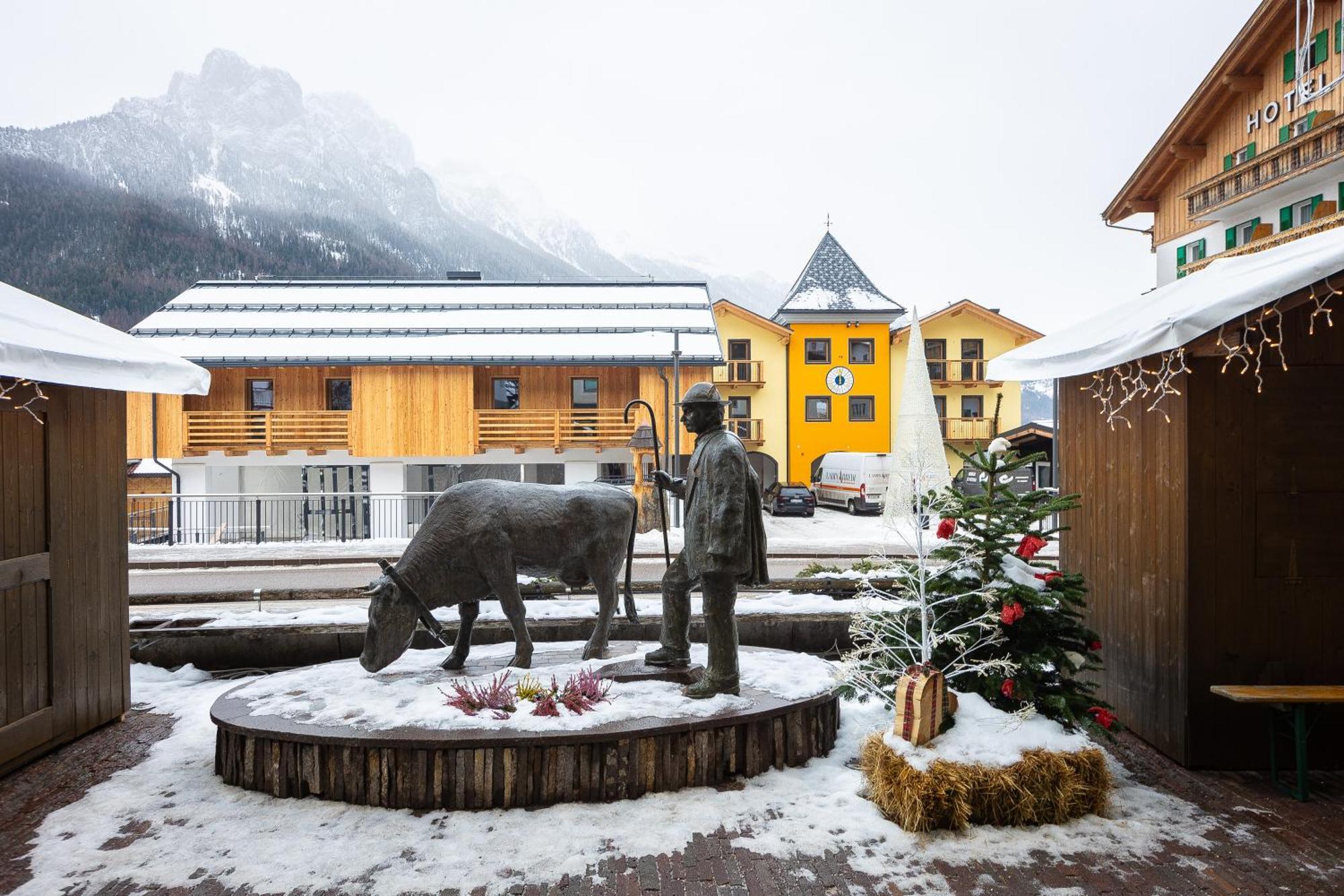 Ciasa De Vich Daire Vigo di Fassa Dış mekan fotoğraf