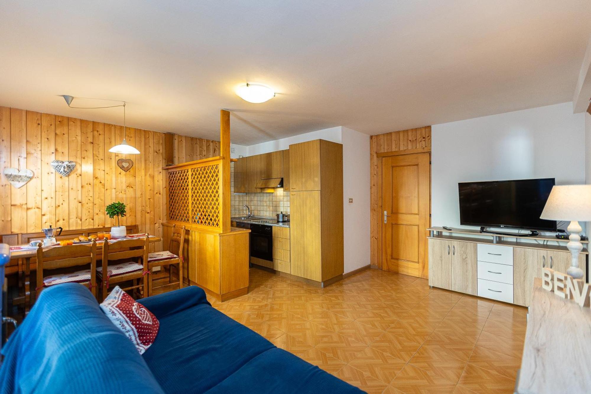 Ciasa De Vich Daire Vigo di Fassa Dış mekan fotoğraf