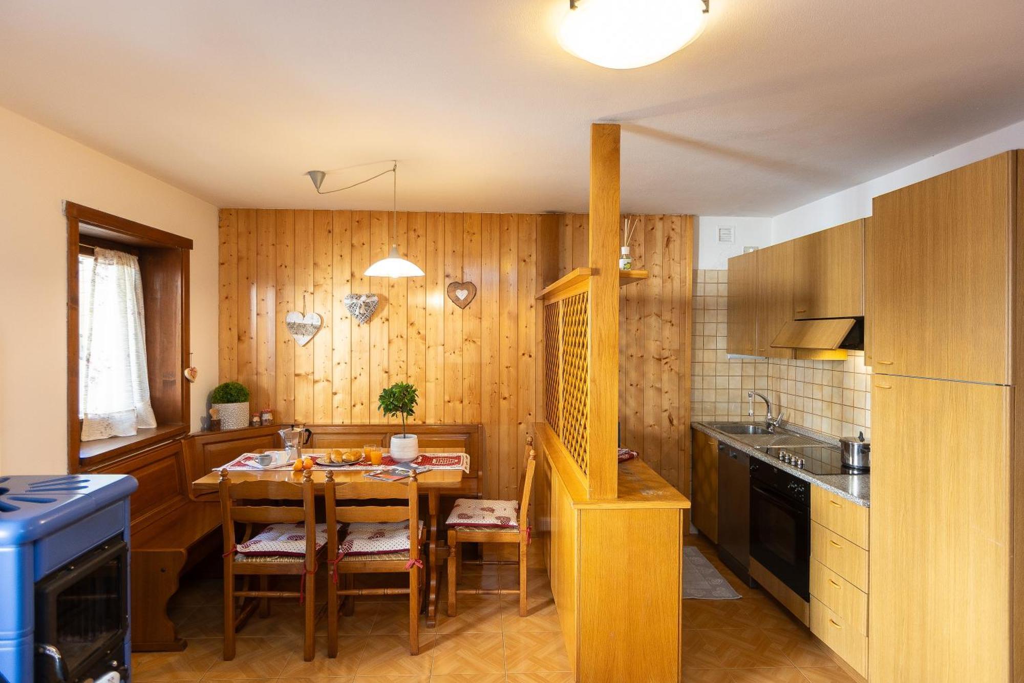 Ciasa De Vich Daire Vigo di Fassa Dış mekan fotoğraf